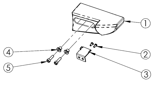 Stop Blade Depth Diagram and Parts List for TX3  Barranca Diamond Tile Saw
